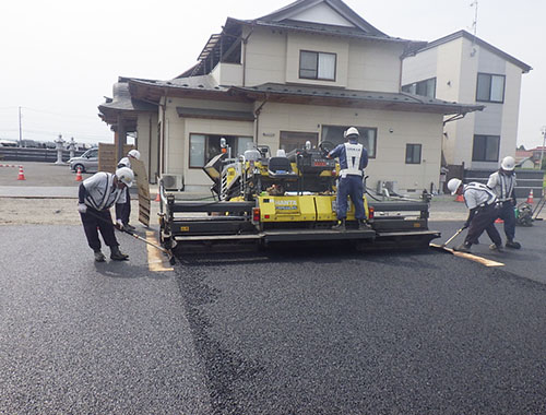 道路舗装工事